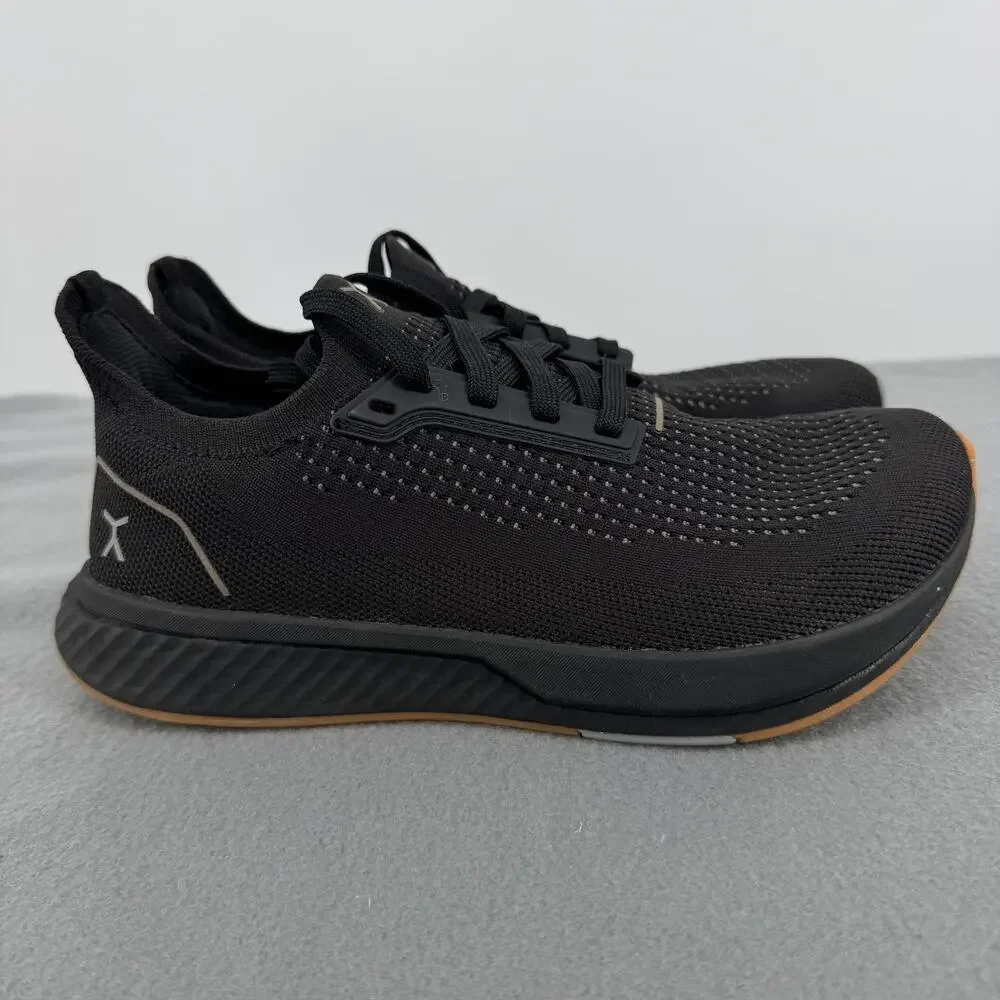 Flux Adapt h2o Runners Black Gum Waterproof Shoes Mens 5.5 Womens 7
